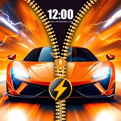 Zipper Lock Screen & 4K