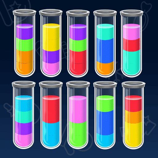 SortPuz 3D: Color Water Game By GameLord 3D Total Downloads - Exact ...
