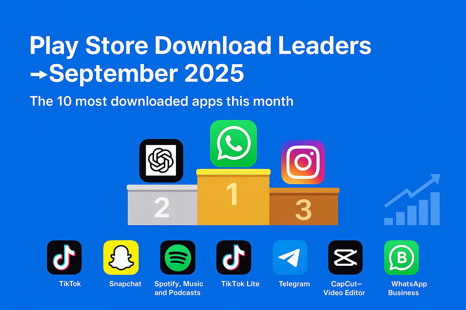Play Store Download Leaders (September 2025): The Top 10 Most Downloaded Apps