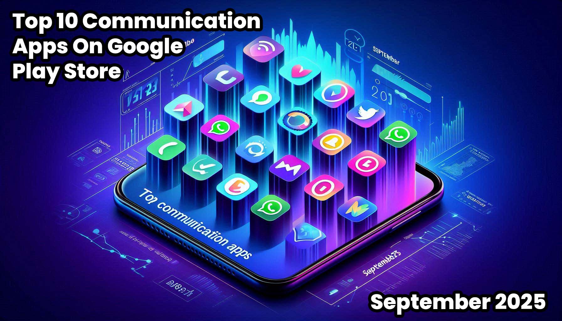 Top 10 Most Downloaded Communication Apps on Google Play Store (September 2025)